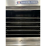USED BAKERS PRIDE DOUBLE STACK GAS OVEN 